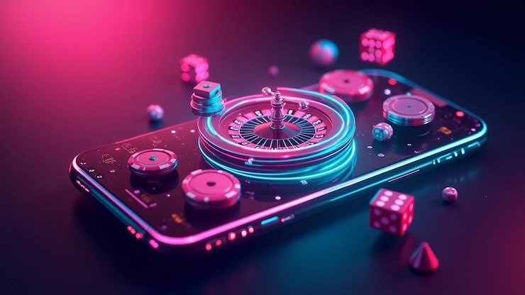 Pengguna melakukan taruhan olahraga melalui platform mobile emp4d yang intuitif dan responsif